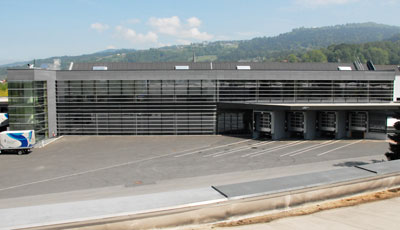 Aufstockung der Offset Druckerei in Schwarzach – Martin Holzbau