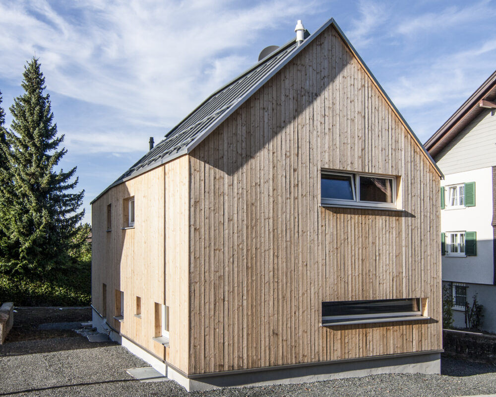 Einfamilienhaus in Dornbirn – Martin Holzbau