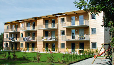 Wohnanlage Spitzeneck in Hohenems – Martin Holzbau