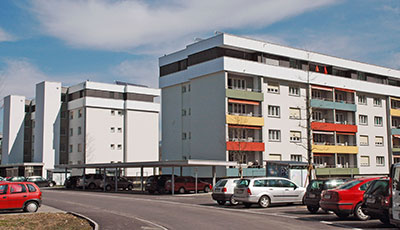 Zubau der Vogewosi-Anlage Bremenmahd in Dornbirn – Martin Holzbau